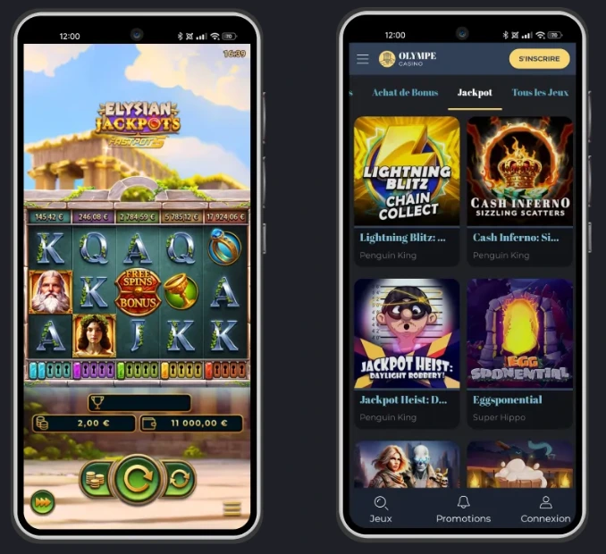 Mobile Olympe Casino